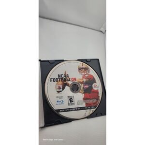 NCAA Football 09 (Sony PlayStation‎ 3, PS3, 2008) Disc Only Tested and Working